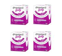 Presteril Lady, Assorbenti Esterni Giorno con Ali in Cotone 100% Biodegradabile,