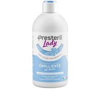 Presteril Lady - Detergente Intimo Emolliente Acido Ialuronico - 500 ml | malva, calendula, camomilla, aloe, pantenolo, azione lenitiva, secchezza e arrossamenti, pH neutro, ideale in menopausa