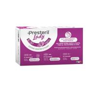 Presteril Lady - Kit Mamma Post Parto Cotone Ipoallergenico - 42 Pezzi | 12 assorbenti post parto, 10 assorbenti notte con ali, salvaslip, cotone dentro e fuori, biodegradabile, anti-irritazioni