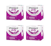 Presteril Lady - Proteggislip Pocket 100% Cotone - 4x24 (tot. 96) | cotone biodegradabile e compostabile, ripiegati in bustine, per pelli sensibili, traspiranti, sottili, ipoallergenici