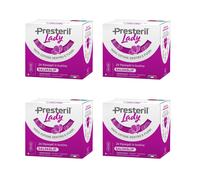Presteril Lady, Proteggislip Pocket in Cotone 100% Biodegradabile, 4 Confezioni