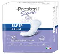PRESTERIL SICURA ASSORBENTE INCONTINENZA SUPER 30 PEZZI
