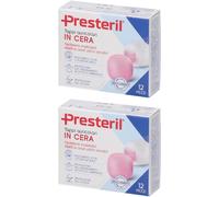 Presteril Tappi Auricolari in Cera 12 Pezzi 2x1 St