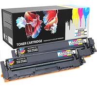PRESTIGE CARTRIDGE 203X CF540X Compatibile Cartuccia Toner per HP Color Laserjet Pro MFP M281fdw M281fdn M280nw M254dw M254nw M254dn - 2 Nero