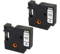 PRESTIGE CARTRIDGE 2x Nastro per Etichette compatibile per Dymo D1 40913 S0720680 Nero su Bianco 9mm x 7m per DYMO LabelManager 160 210D 220P 260P 280 360D 420P 500TS PnP LabelWriter 450 Duo