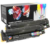 PRESTIGE CARTRIDGE 410X CF410X KIT 2 NERO Toner Compatibili ALTA RESA (6500 pagine) Cartucce Laser per HP LaserJet Pro M452 dn dw nw MFP M477 fdn fdw fnw M377 dw