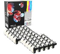 PRESTIGE CARTRIDGE 50x Compatibili Rotoli DK-11208 38mm x 90mm Etichette adesive per Brother P-Touch QL-500 QL-550 QL-560 QL-570 QL-700 QL-720NW QL-800 QL-810W QL-820NWB QL-1050 QL-1110NWB