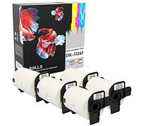 Prestige Cartridge 5x DK11241 102mm x 152mm Etichette per Spedizioni (200 Etichette/Rotolo) per etichettatrici Brother P-Touch QL-1050 QL-1060N QL-1100 QL-1110NWB