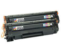 Prestige Cartridge Cartuccia di Toner ad Alta Capacita Compatibile con CF283A per Stampante HP LaserJet Pro MFP, 2 Pezzi, Nero
