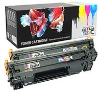PRESTIGE CARTRIDGE CB436A 36A Kit 2 Toner compatibili per HP Laserjet P1505, P1505N, M1120 MFP, M1120N, M1520, M1522 MFP, M1522N, M1522NF, P1506, nero