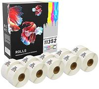 Prestige Cartridge Etichetta per Rotolo, Sostituisce 11352, 25mm x 54mm, 10 Pezzi