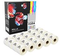 Prestige Cartridge Etichetta per Rotolo, Sostituisce 11356, 89mm x 41mm, 20 Pezzi