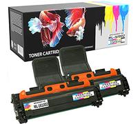 Prestige Cartridge ML-1610D2 Kit 2 Toner compatibili per Samsung ML-1610, ML-1615, ML-1650, ML-2010, ML-2015, ML-2510, ML-2570, ML-2571, SCX-4321, SCX-4321F, SCX-4521, SCX-4521F, Dell 1100, nero