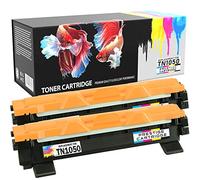 Prestige Cartridge TN-1050 Compatibile Cartuccia Toner per Brother HL-1200 HL-1110 HL-1112 DCP-1510 DCP-1512 DCP-1610 DCP-1612W MFC-1810 MFC-1910 - 2 Nero