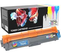 Prestige Cartridge Toner Laser Compatibile con Stampanti Brother Serie TN-241/TN-245, Alta Resa, Ciano
