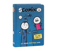 PRESTIGE & DELUXE Agenda compatibile con DIARIO SCOMIX SCOTTECS Comix Scuola 2025-2026 datato blu petrolio + Omaggio portachiave Fischietto e Penna multicolore