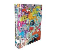 PRESTIGE & DELUXE Agenda compatibile con diario scuola Bastardidentro Esattamente Special Arancione 2025-2026 f.to Standard 18x14 cm + Omaggio portachiave Fischietto e Penna colorata