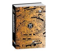 PRESTIGE & DELUXE Agenda compatibile con diario scuola Bastardidentro Miticamente oro 2025-2026 f.to pocket 16x11 cm + Omaggio portachiave Fischietto e Penna colorata