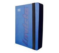 PRESTIGE & DELUXE Agenda compatibile con diario scuola Invicta 16x12cm 2025/2026 blu + Omaggio portachiave fischietto e penna multicolore