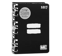 PRESTIGE & DELUXE Agenda compatibile con DIARIO SCUOLA Me Evolution Edizione Speciale Uguale nero 2026-2027 datato + omaggio portachiave fischietto e penna colorata