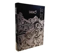 PRESTIGE & DELUXE Agenda compatibile con diario Smemoranda Street Art Argento Edizione Speciale 16 mesi 2025-2026 F.to Standard 13x17 cm + portachiave fischietto e penna multicolore