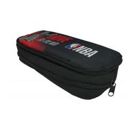 PRESTIGE & DELUXE Astuccio scuola compatibile con NBA ovale doppio scomparto chiusura zip