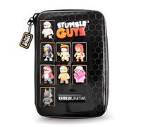 PRESTIGE & DELUXE Astuccio Scuola Stumble Guys personaggi - One Time pool Over completo nero + omaggio portachiave personaggio