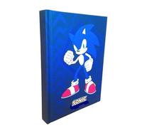 PRESTIGE & DELUXE Diario compatibile con Sonic Prime Team F.to standard 20 x 15 cm per la scuola 2025/2026 - copertina imbottita + Omaggio portachiave fischietto e penna colorata
