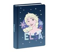 PRESTIGE & DELUXE Diario scuola Frozen Regina dei ghiacci Elsa 2025-2026 F.to Standard 18x14 cm per bambine primaria + portachiave