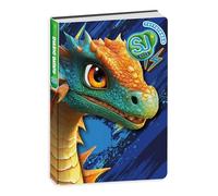 PRESTIGE & DELUXE Diario Scuola Seven SJ Boy Ragazzo Dragon Glide - Drago 2025-2026 datato F.to standard 20x15 cm + portachiave fischietto e penna multicolore