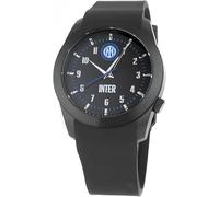 PRESTIGE & DELUXE Orologio da polso unisex Lowell Man da uomo Inter Cinturino Nero - Quadrante 38 mm Nero + portachiave calcio