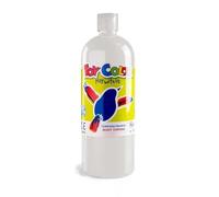 PRESTIGE & DELUXE Tempera pronta superlavabile - Flacone da 1000 ml in 18 colori assortiti o set Colorbox da 6 colori primari - Prodotto per Lavori Creativi e Pittura (1, 01 - White/bianco)