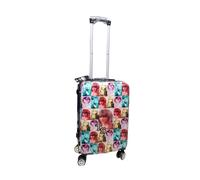 PRESTIGE & DELUXE Trolley da viaggio Taylor Swift Abs rigido misura 55x35x20 cm - 4 Ruote autonome 360° + portachiave pailettes
