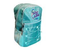 PRESTIGE & DELUXE Zaino Scuola Tempo Libero Follow Your Dream Segui i tuoi sogni verde Glitter Pool Over Tinta Unita + 7 Penne cancellabili e penna colorata