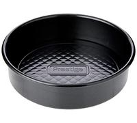 Prestige Inspire Steel - Teglia Rotonda per Sandwich, 19 cm, Colore: Nero