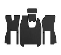 PRESTIGE LINE Tappetini per Camion per SCANIA Serie R dal 2009 al 2013 Nero Realizzato in ecopelle - Accessori interni Camion - Accessori in schiuma comfort