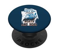 Prestige World Wide presenta barche e zappe Nautica PopSockets PopGrip Adesivo