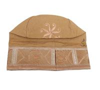 PrestigeApplause Cappello da uomo con disegni reali Aso Oke Fila, cappello africano nigeriano per sposo per feste di nozze cappello yoruba da uomo (PREDP400)