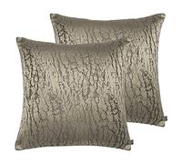 Prestigious Textiles Cuscini riempiti Piume Twin Pack di Amleto, Sienna, 50 x 50cm, 2 unità