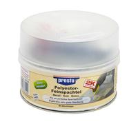Presto 2K Poliestere Filler Fine 500 G Stucco Livellante Alto Con Indurente