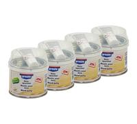 Presto 2K Stucco Per Riparazione Del Legno 4 X 250 G Marrone Chiaro Per Buchi