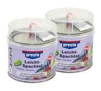 Presto 2K Stucco Universale Leggero 2 X 420 G Inclusa Resina Modello Barca
