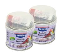 Presto 2K Stucco Universale Leggero Modello, Stucco Per Modellismo 2 X 125 g