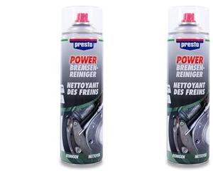 presto 315541 Detergente per freni POWER 500 ml (Confezione da 2)