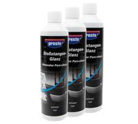 Presto 3x 500 ML Stossstangenglanz Paraurti Lucido Arte Soff Plastica Cura