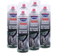 presto 531583 Set di 6 Detergente per Freni Power 500 ml
