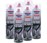 presto 531583 Set di 6 Detergente per Freni Power 500 ml
