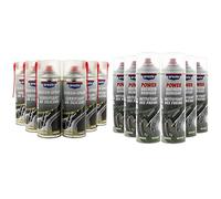 Presto 540646 Set di 6 Spray al Silicone 400 ml & 531583 Set di 6 Detergente per freni POWER 500 ml