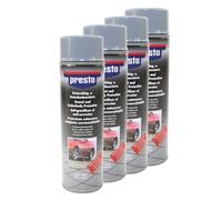 Presto Car Bra 4x 500 ML Protezione Pavimento contro la Corrosione Chiaro Gbstv