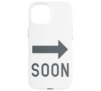 Presto Freccia Presto con la freccia verso destra sopra Custodia per iPhone 15